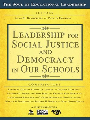 cover image of Leadership for Social Justice and Democracy in Our Schools